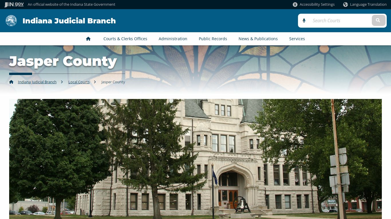 Jasper County - Indiana Judicial Branch